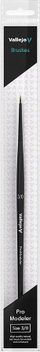 Penel pikture AV Pro Modeller Round Brush No. 3/0, qime natyrale, majë e rrumbullakët