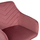 Kolltuk Latrell 55x57x84Hcm (HM8582.02), rozë/ zezë