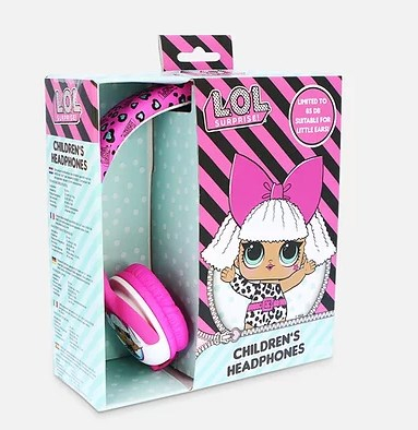 Kufje LOL Surprise Junior, 3.5mm, roz