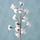 Degë dekorative BOLTZE Cotton, pambuk artificial, e bardhë