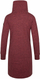 Fustan LOAP Ebunka, i kuq/burgundy