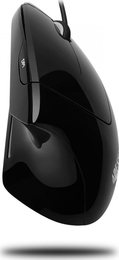 Maus Spire Ergonomic, me kabllo, USB, i zi