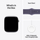Apple Watch Series 11 GPS 46mm Silver Aluminium Case with Purple Fog Sport Band, S/M