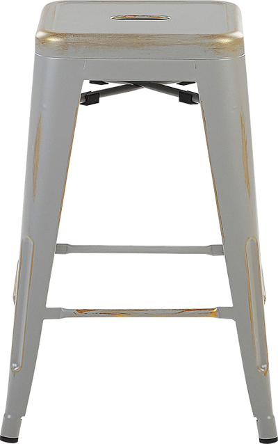 Set stolash bari CABRILLO, metal, 2 copë, argjend