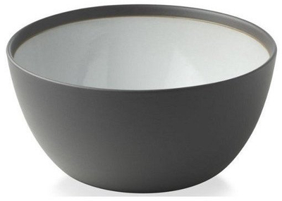 Tas porcelani Revol Solid Small Bowl, 11 cm, 0.3 l, i bardhë e zi