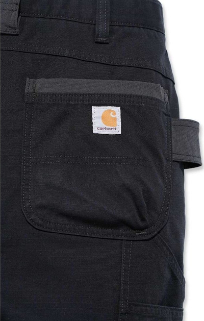 Pantallona pune Carhartt Full Swing Steel Double Front, W32 L32, të zeza