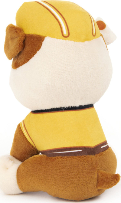 Lodër pelushi Spin Master Paw Patrol Rubble GUND, 15 cm, e verdhë
