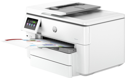 Printer multifunksion HP OfficeJet Pro 9730e, A3, me ngjyra, i bardhë