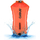 Bojë noti me ajër Enero Safety Buoy Dry Pocket, 72x36 cm, xhep që s’e merr uji, portokalli