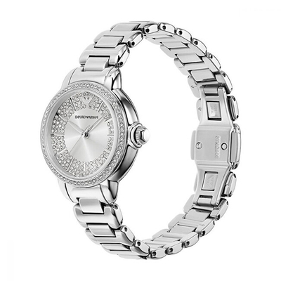 Orë për femra Emporio Armani, e argjendtë