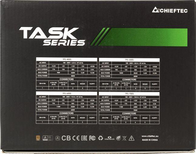 Напојување Chieftec Task TPS-700S ATX, 700W