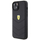 Mbulesë telefoni Ferrari FEHCP15MRDUK për iPhone 15 Plus 6.7", lëkurë, e zezë