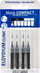 Furça ndërdentare Pierre Fabre Elgydium Mono Compact ISO 0, 0.6mm, set 4 copë, të zeza