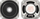 Altoparlant Dibeisi YD103-60-8, 20W, 8 Ohm, i zi
