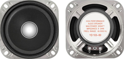 Altoparlant Dibeisi YD103-60-8, 20W, 8 Ohm, i zi