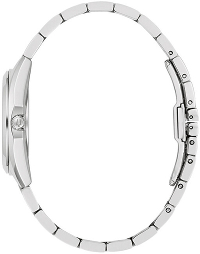 Orë dore për femra Bulova Surveyor 96P229, e argjendtë/kaltër