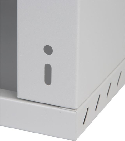 Kabinet rrjeti i varur Netrack ECOLine Rack 19" 4U, 60 x 35 x 20.5 cm, gri