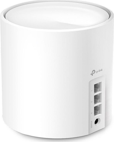 Ruter mesh TP-Link Deco AX3000, WiFi 6, tri porta Gigabit, i bardhë
