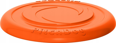 Lodër frisbi për qen Pitchdog, 24cm, portokalli