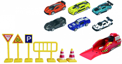 Makine lodër die cast me launcher, shkalla 1:64, 7.5cm, shumëngjyrëshe