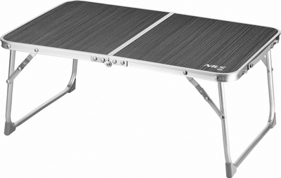 Tavolinë kampingu Nils Camp NC3402, 60x40 cm, palosëse, gri
