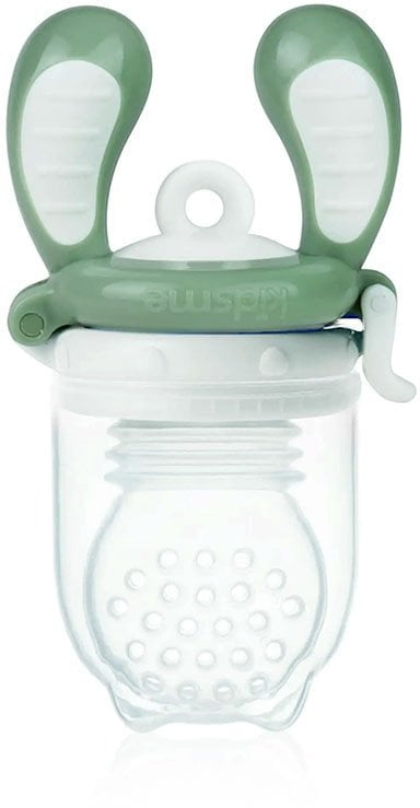 Уштењач за бебиња Kidsme Food Feeder, 6m+, силикон, повеќебоен
