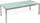 Set tavoline kopshti Beliani Grosseto, 8 persona, xham tempered cracked glass, i zi