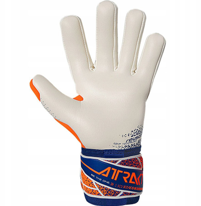 Doreza portieri Reusch Attrakt Gold X NC, latex Gold X Grip, Negative Cut, portokalli blu