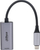 Adapter USB C në HDMI Dahua, 4K 60Hz, trup alumini, ngjyrë gri