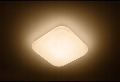 Plafonierë tavani LED Philips Mauve SQ, 17W, 1700 lm, e bardhë