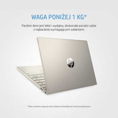 Laptop HP Pavilion Aero 13-be0244nw, 13.3", 16 GB RAM, 512 GB SSD, Ryzen7, AMD Radeon Graphics, i bardhë