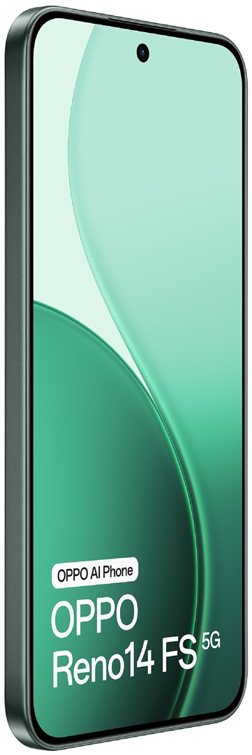 Telefoni OPPO Reno14 FS 5G, 512GB, 12GB RAM, jeshil