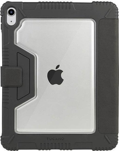 Футрола за таблет Tucano Ultra Protective, за iPad 10.9" 10-та генерација, со функција за поставување, црна