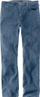 Xhinse pune Carhartt Rugged Flex Straight Fit, këmbë të ngushtuara, xhinse, blu