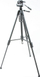 Tripod Fancier 183 cm, kokë 3D, me çantë, i zi