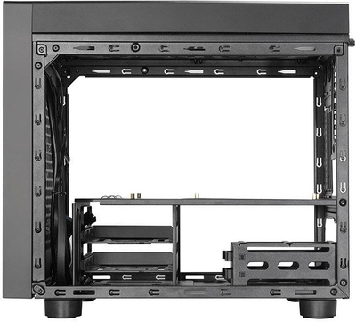 Kasa PC Chieftec The Cube CI-03B-OP, mATX, ventilator 200mm, e zezë