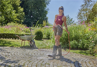 Set zorrë uji Gardena Basic, 20 m, 1/2", portokalli