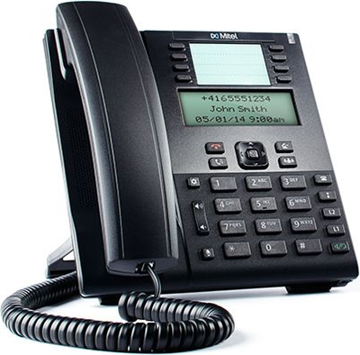 Telefoni IP Mitel 6865i, SIP, ekran 3.4", pa adaptor rryme