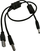 Kabllo furnizimi Silex GL-118-2, Y-USB, 5V, e zezë