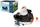 Robot pastrues pishine Bestway AquaRover Flowclear, automatik, pa kabllo, i zi e portokalli