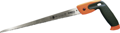Sharë dore Neo Tools 41-091, teh 300mm, 11 TPI, portokalli e zezë