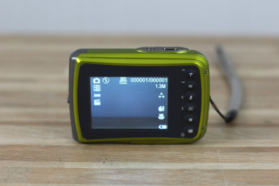 Aparat fotografik Rollei Sportsline Fun, kompakt, rezistent, i gjelbër