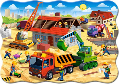 Puzzle Castorland “House in Construction”, 30 copa, shumëngjyrësh