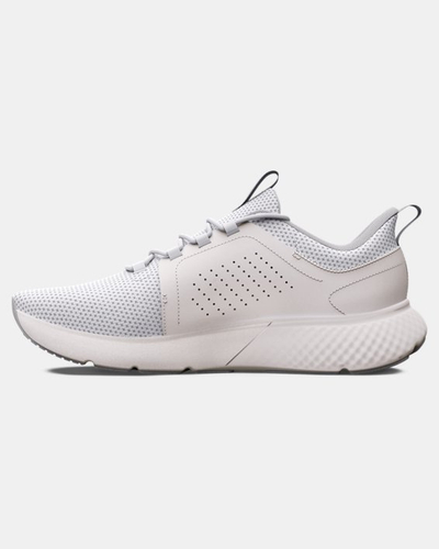 Atlete vrapimi Under Armour Charged Decoy për meshkuj, nr 45.5, të bardha me të zezë