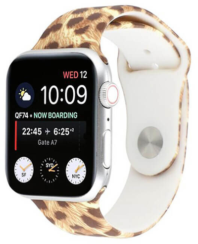 Rrip për orë të mençur 4wrist Leopard 42/44/45/49 mm