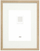 Kornizë fotografie Deknudt Frames S66KH1 P1, 13x13cm, passe-partout, dru natyral