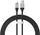 Kabllo USB Baseus CoolPlay CAKW000601, USB-A në USB-C, 1 m 100W, i zi