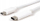 Kabllo USB LMP 13870, USB-C me USB-A, 1 m, e bardhë