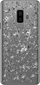 Kapak telefoni Puro Glam Ice, për Samsung Galaxy S9 Plus, transparent, ngjyrë argjendi