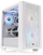 Kase kompjuteri Thermaltake Versa H16 TG ARGB Micro Tower, xham i temperuar, 3 ventilatorë 120mm ARGB, e bardhë